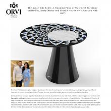 A Stunning Piece of Statement Furniture crafted by Jimmy Mistry and Pearl Mistry in collaboration with ORVI
